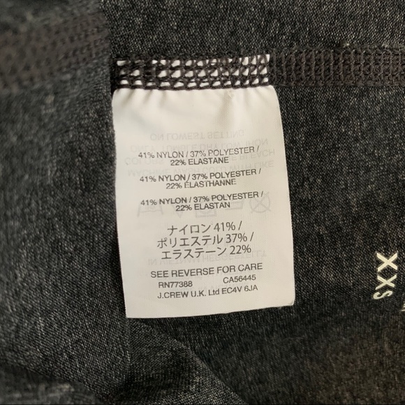 J. Crew High-Waisted Leggings Dark Gray - Picture 5 of 6